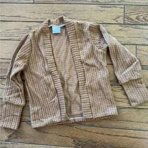 NWOT Small Shop Woven Cardigan